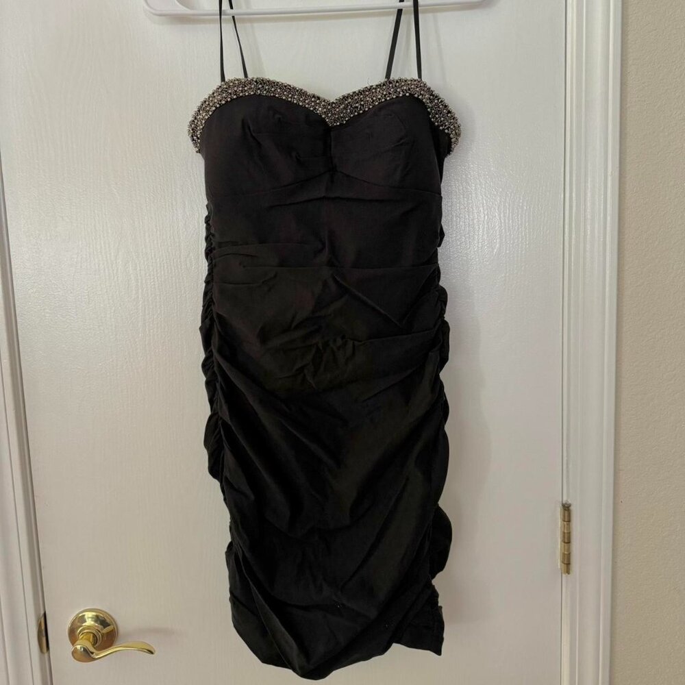 City Triangles beaded dress